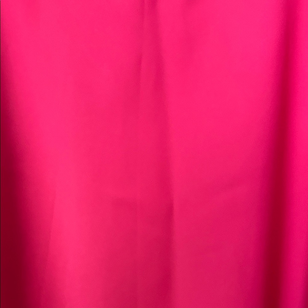 Fuchsia Satin Maxi Skirt - Women's Flowing Silhouette - Picture 2 of 3